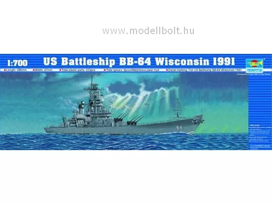 Trumpeter - USS Wisconsin BB-64 1991